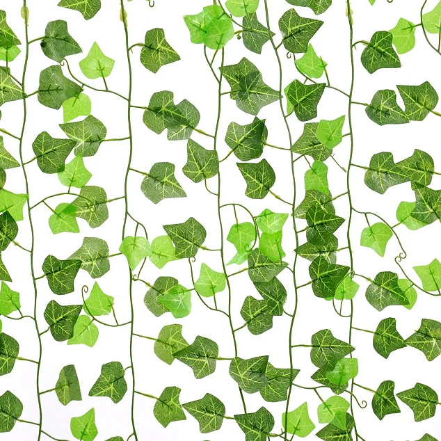 Artificial Ivy Leaves Ivy Garland Greenery Vines For Bedroom Decor Aesthetic Silk Ivy Vines For Room Wall Decor