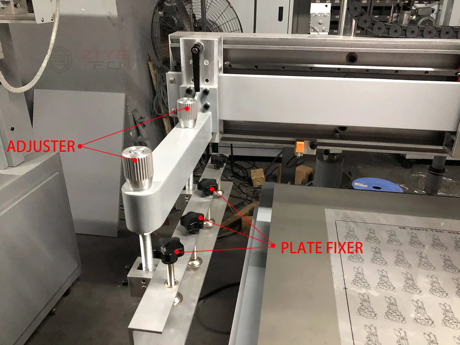 Plate Pcb Screen Printing Machine SPE60100 Metal Screen Printer for Solar Cell  800 Pcs/h by Electric