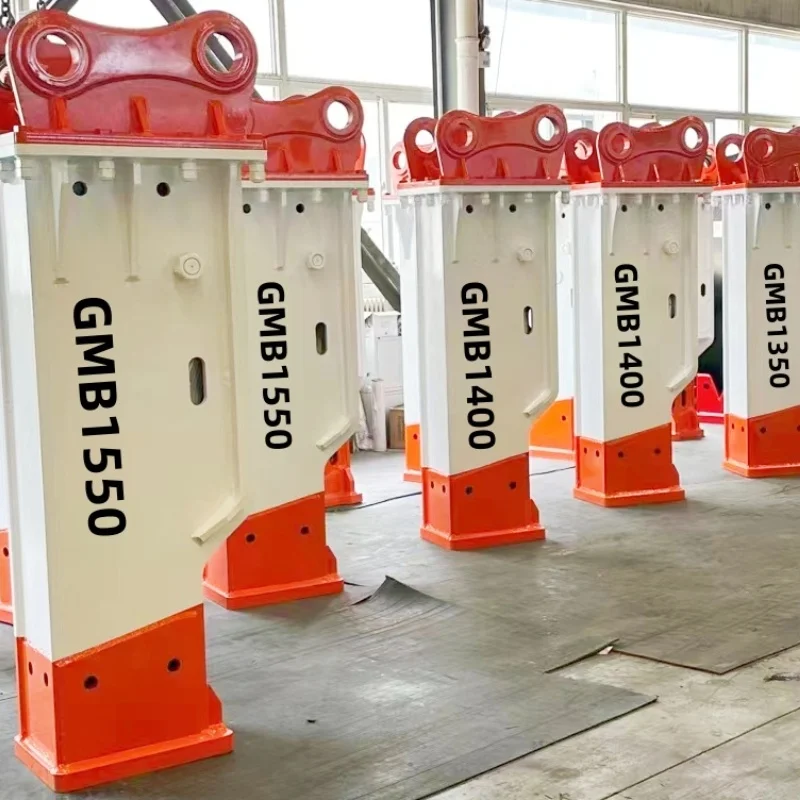 Fascinating Price New Type GMINT 0.8-50 t Excavator Hydraulic Breaker Hammer on Promotional Sale