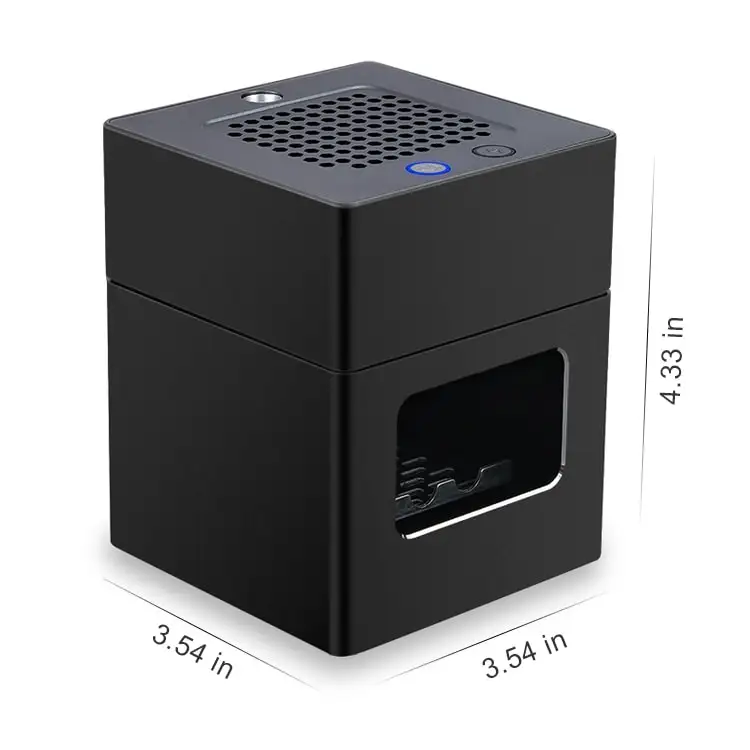 Office Room Car Desktop Portable USB Electric Smokeless Ashtray Air Purifier with Cigar Lighter For Absorbing Smoke