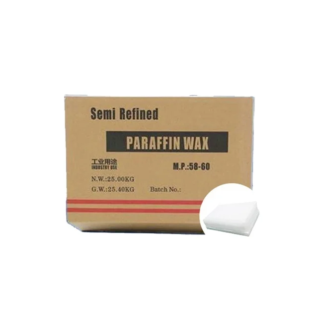 Kunlun Paraffin Wax / Wax 62 64 Industrial Fully-Refined-