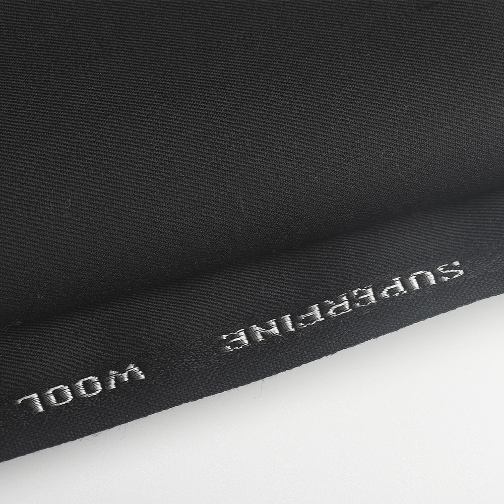 Wholesale good quality 256gsm 100% wool worsted twill fabric