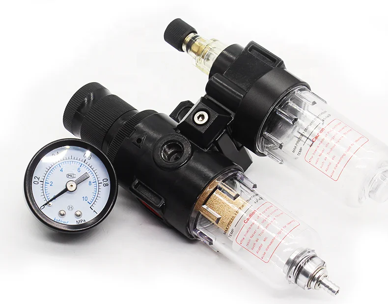 Air compressor oil-water separator filter AFC/AFR/AR2000 air source processor pressure reducing and regulating valve