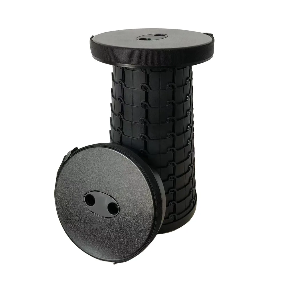 Wholesale Outdoor Retractable Small Adjustable Folding Telescopic Stool Portable Foot Stool