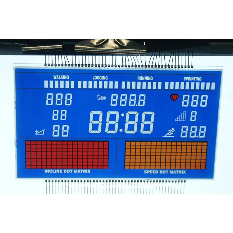 Custom Tn 13 Digitals Segment TN Lcd Display Screen Module Lcm