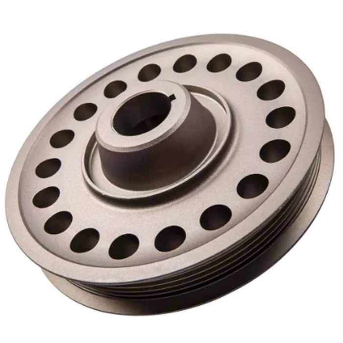 Высокое качество OEM CNC обработанный алюминиевый ключ отверстие коленчатого вала шкив по вашему дизайну