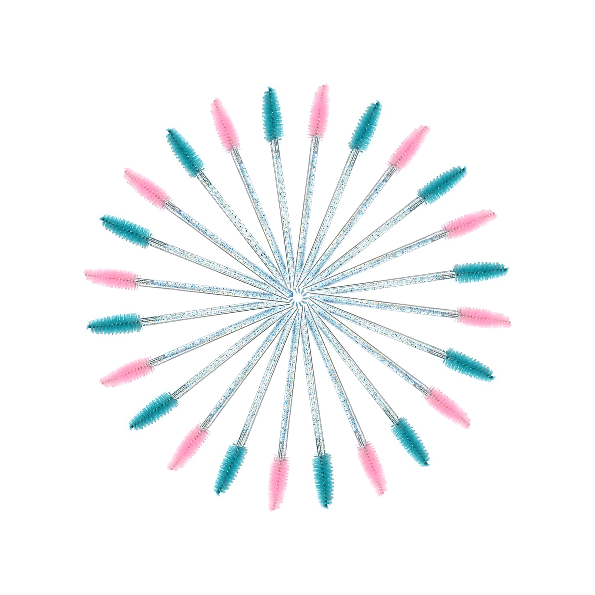 Disposable Eyelash Extension Mascara Wand Colorful Eyebrow Comb Brushes Eyelash Brush