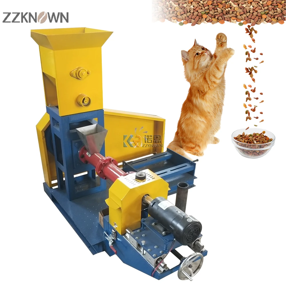 2024 Fish Feed Extruder Cutter-Type Equipment For Food Plant Industries Produces Aliment Poisson Pellets-Best Price Bangladesh