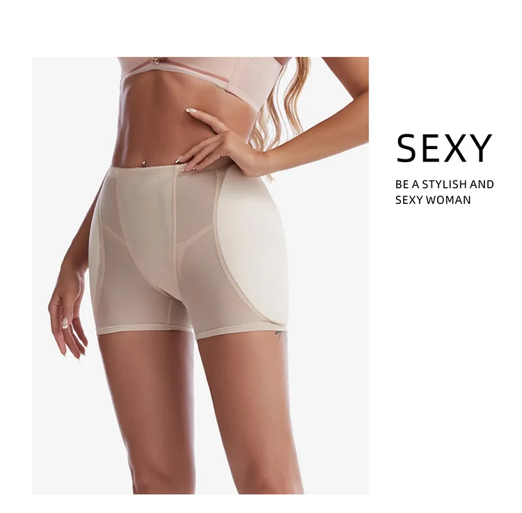Custom Women Silicone Padded Butt Foam Panties Butt Lifter Shorts Padded Hips And Buttock Panties Hip Enhancing Panties