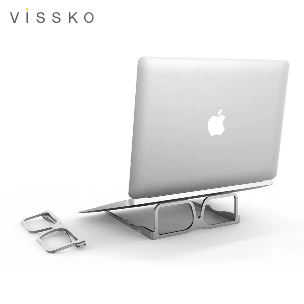 2021 New glasses creative modeling aluminum alloy laptop stand tablet holder