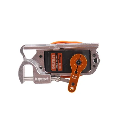 Mayatech Servo Parabolic Switch Device Aerial Vehicle Throw Device Tarot Dispenser With Servo Arm 25T For Remote Controller 20KG