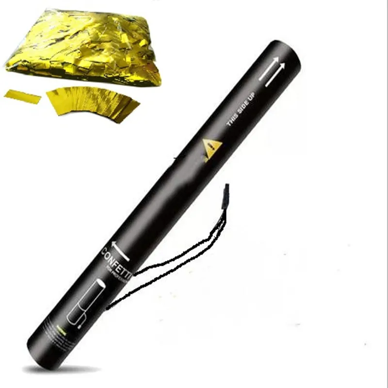 Wholesale INS hot sale rechargeable nightclub wedding electric colorful paper confetti cannon electric