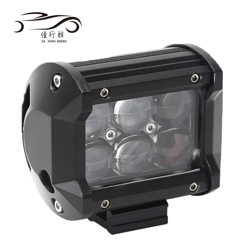 Высокая яркость автомобиля 4D объектив СВЕТОДИОДНЫЙ рабочий свет бар 4 дюйма 18 Вт точечный прожектор для грузовика SUV ATV внедорожника 4x4 4WD дальнего света 24 В