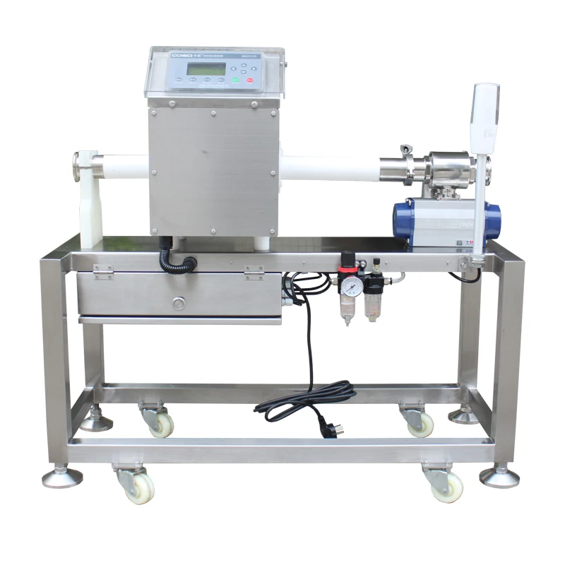 Automatic Tube Food Metal Detector Machine for Liquid Sauce Product