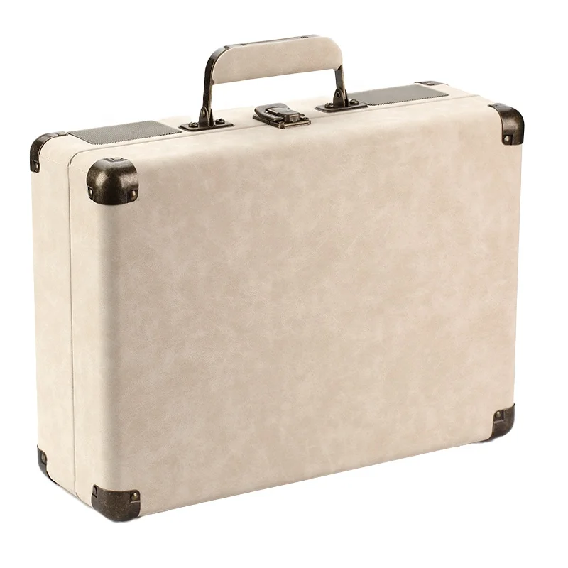 Factory Direct sale 3 Speeds Portable clear cover  USB  Radio  LP Vinyl Turntable Player