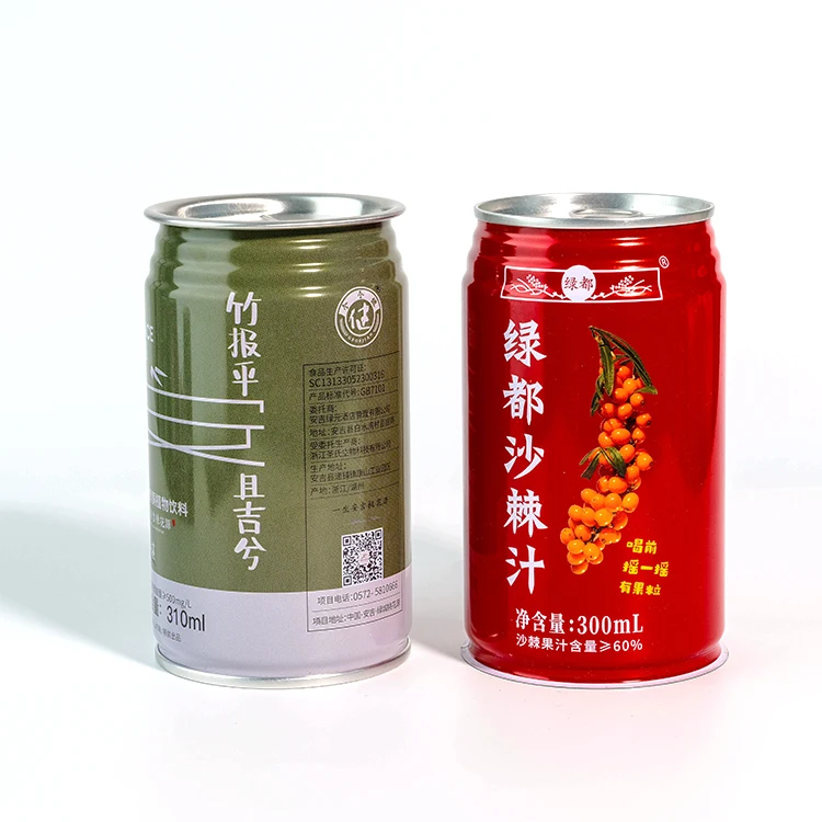 Manufacturer 330Ml Standard Cola Can Shape Five-Color Printed Tinplate Cans