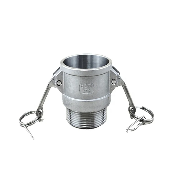 Stainless Steel Pipe Fittings Union tractor Connector Quick Coupling Camlock