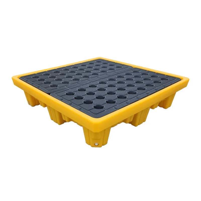 Поддон для сдерживания разлива в масляных барабанах