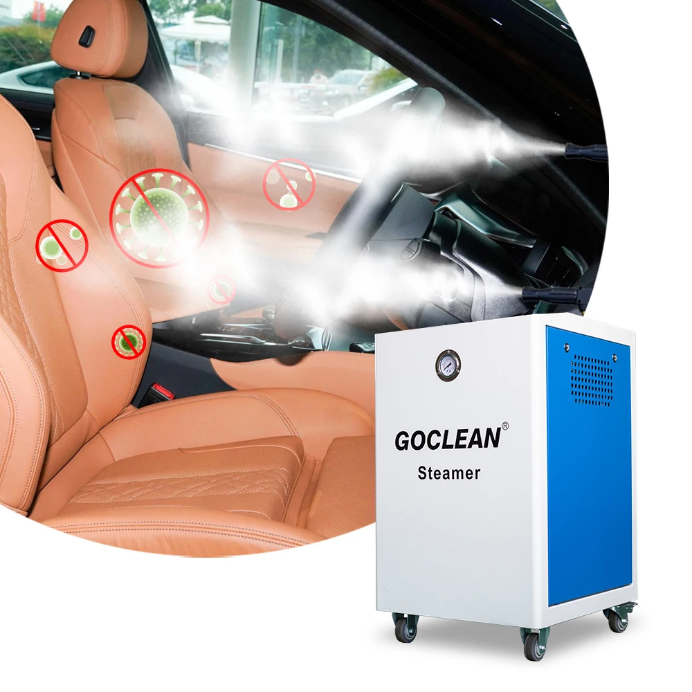 GOCLEAN Car Detailing Supplies Steam Car Carpet Washing Machine Steam Car Wash Machine