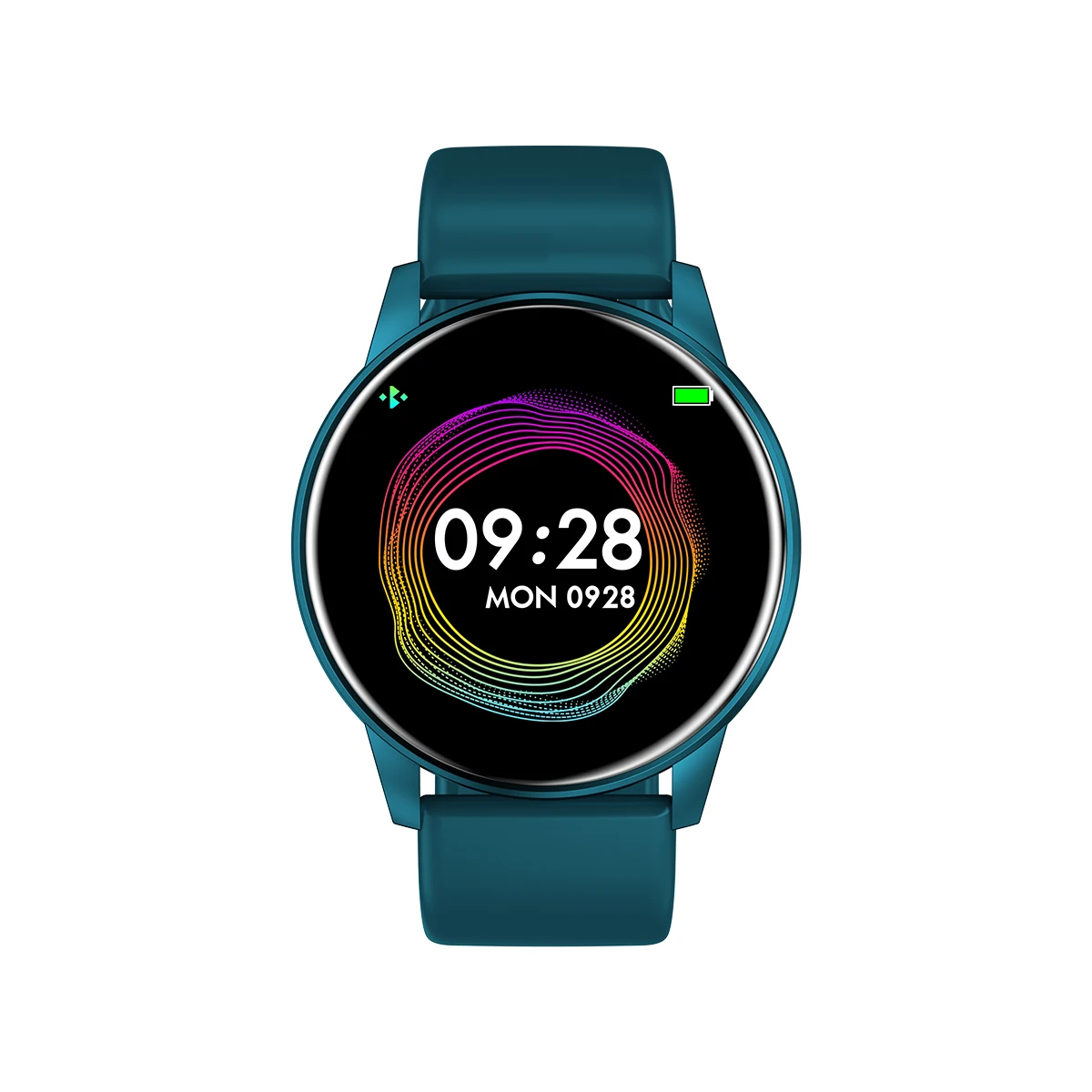 Luxury New Round Shape Touch Screen Wrist Men Watch Fitness Android Ios Waterproof Multifunctional Wearable Smart Watch