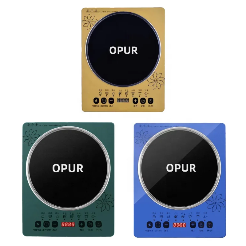 2023 Wholesale Customization Microcrystalline Plate High Quality SUS Ring Design Induction Cooker