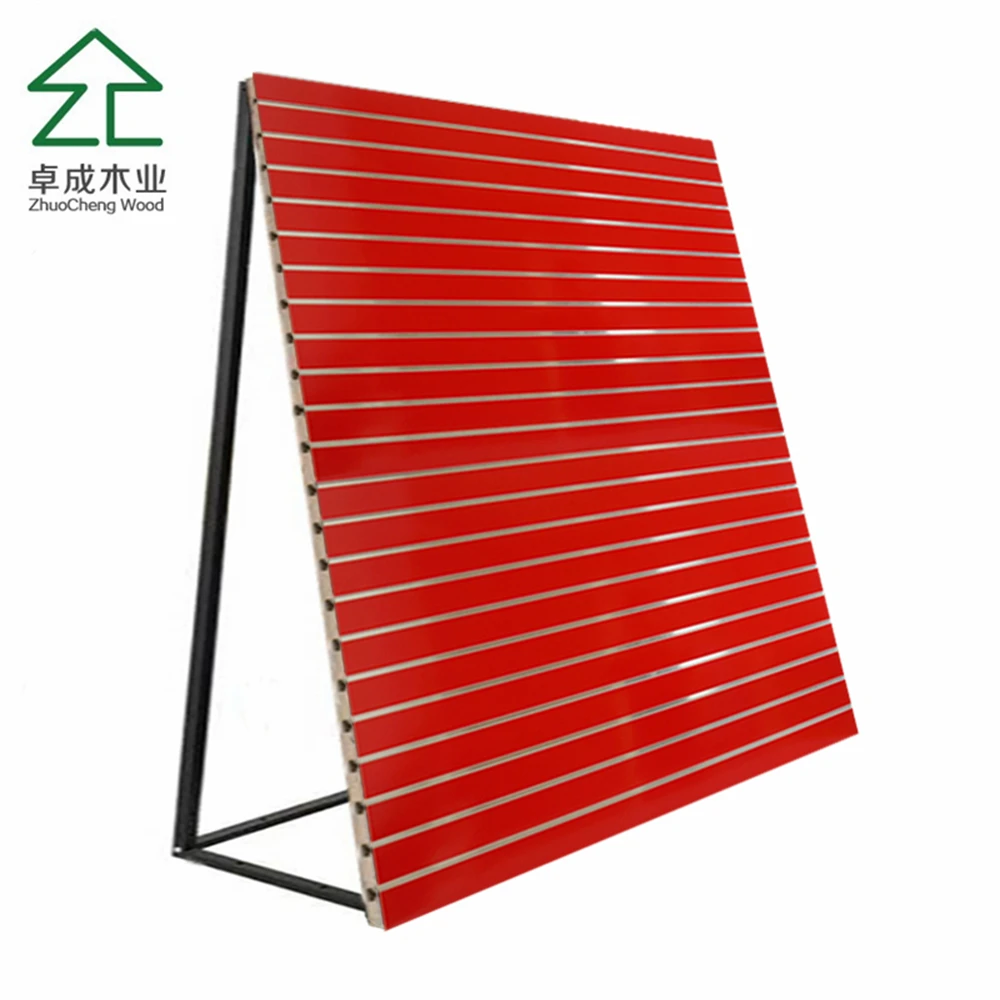 Smoke shop slatwall panels black slotted mdf for display slotted mdf board for display shelf