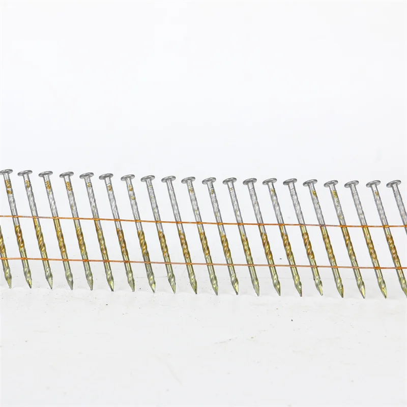 3 1/4 2.1mm diameter Roofing Nail For Welding Coil Nail Machine china factory