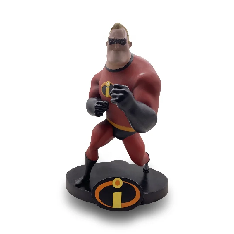 Captain America figure spider man the hulk iron man Resin Crafts for desktop decoration