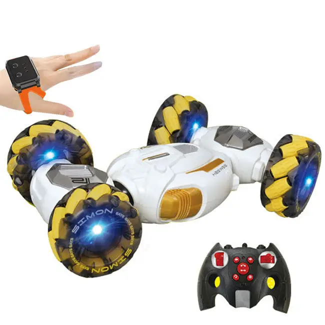Electric Vehicle Remote Control Twister Stunt Gesture Sensing RC Twist Car Toys With Light Music Drift Radio Control Truck Toy