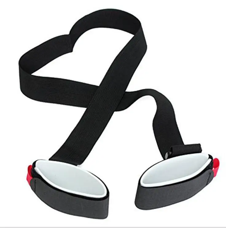 Custom Size Multi-colored Alpine Nylon Ski Strap Eco-friendly Hook and Loop Fastener Ski Tie with Customized Logo