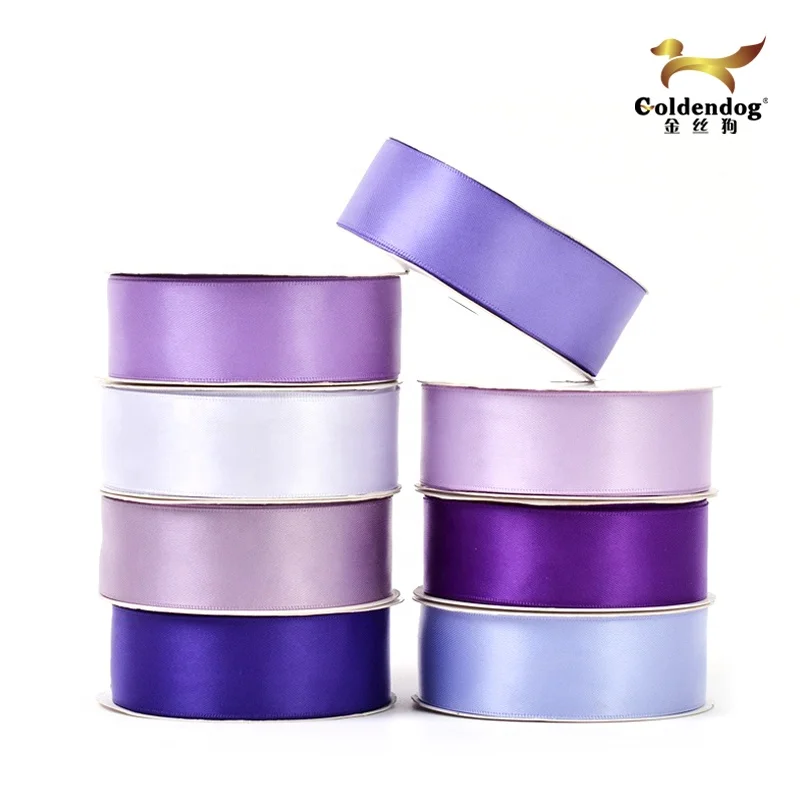 Garment Accessories wedding dress satin ribbons bow high density polyester ribbon gift packaging flowers ribbons