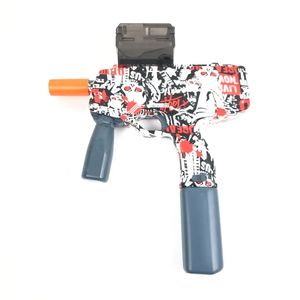 new hydrogel gun toy submachine gun outdoor shooting competition splatter beads garafiti Space MP9 safe toy gun sets for adults