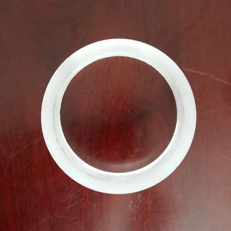 Customized heat resistance frosted pipes large diameter thick wall quartz tube