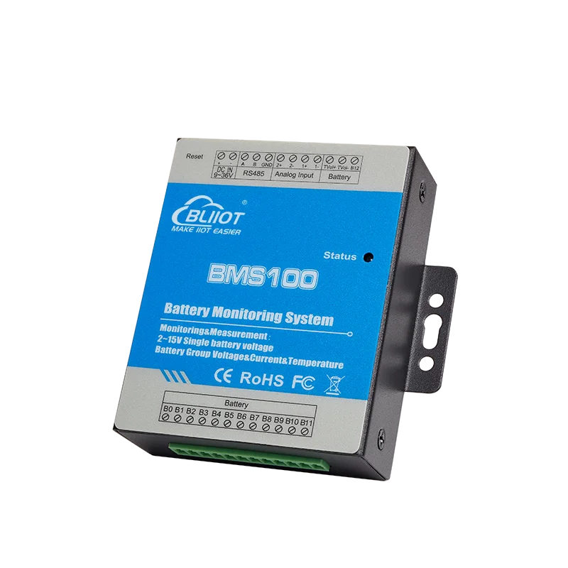 BLIIOT Battery Voltage Monitoring with RS485/AIN Module for Telecom Tower