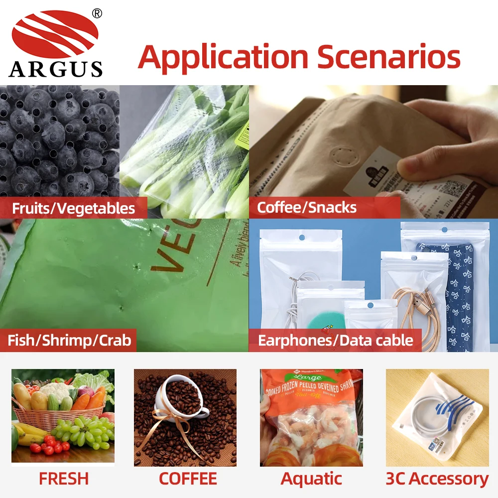 ARGUS High-Speed Laser Perforation Machine Co2 Easy Tearing Line Techniques Flexible Packaging New AI PLT Perforating Bakery