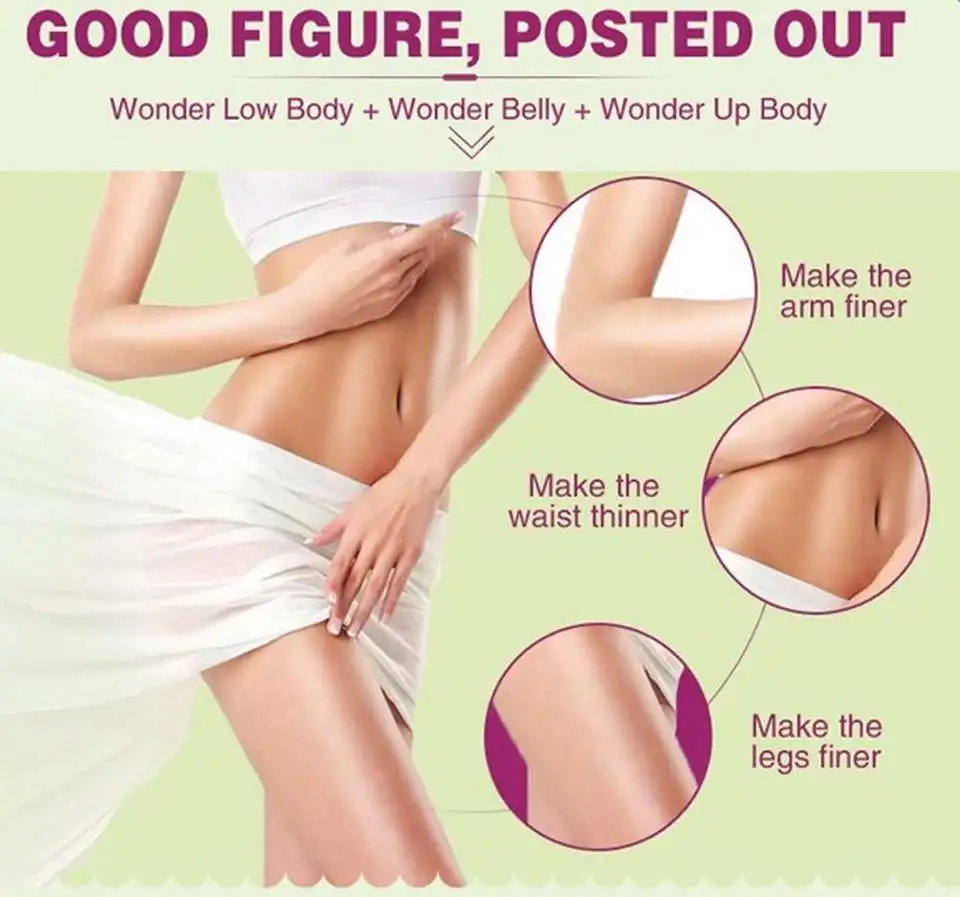 Factory Price Belly Wonder Patch Slimming Patch Fat Burning Big Belly Slim Patches