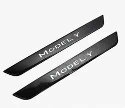 Tirol Stainless Steel Threshold For Model Y 2019 2020 2021 Door Sill Protector Threshold Decoration Car Welcome Pedal