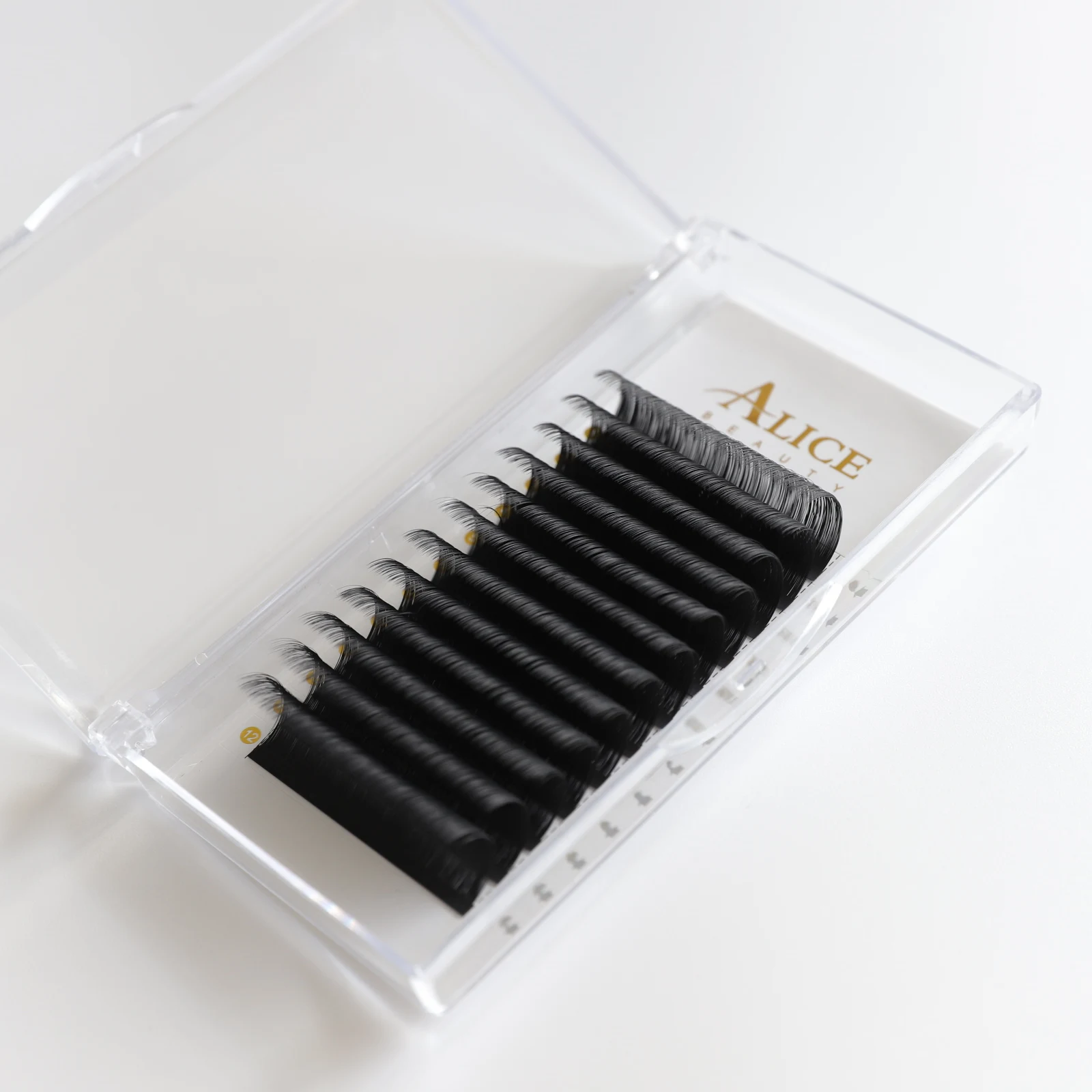 cashmere lash tray Loose base fan like butter matter black volume lashes handmade  0.3 0.05 eyelash extension