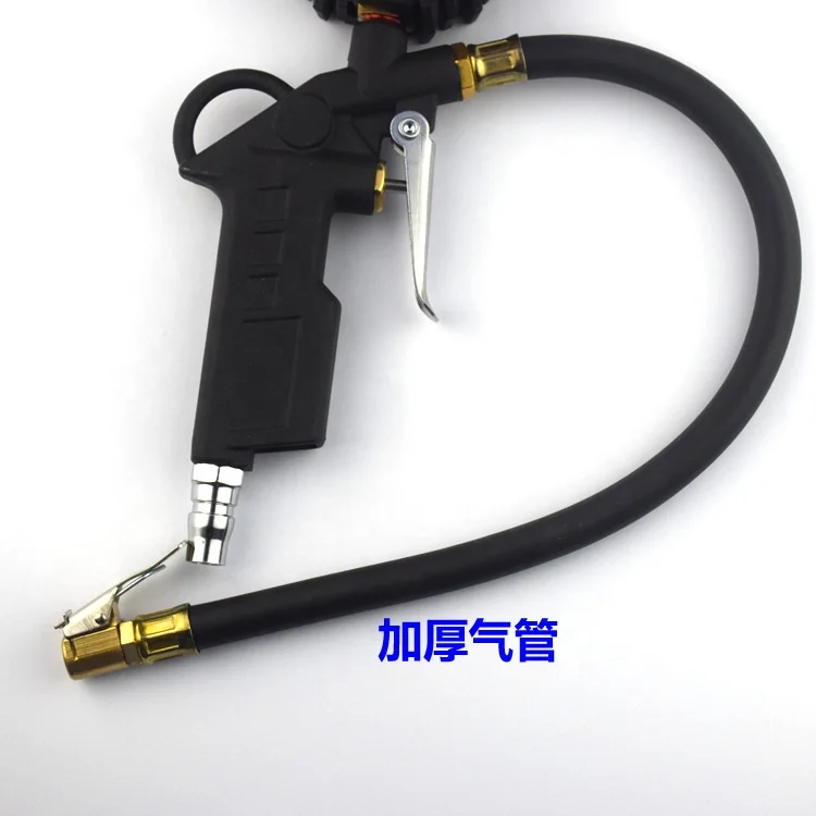 Vtogether V00014100 0.1 Display Resolution Digital/dial Tire Inflator With Pressure Gauge,Heavy Duty With Rubber Hos
