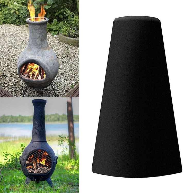 Outdoor Patio Weather-proof Waterproof Protective Chiminea Fire Pit Heater Cover Chimenea Cover