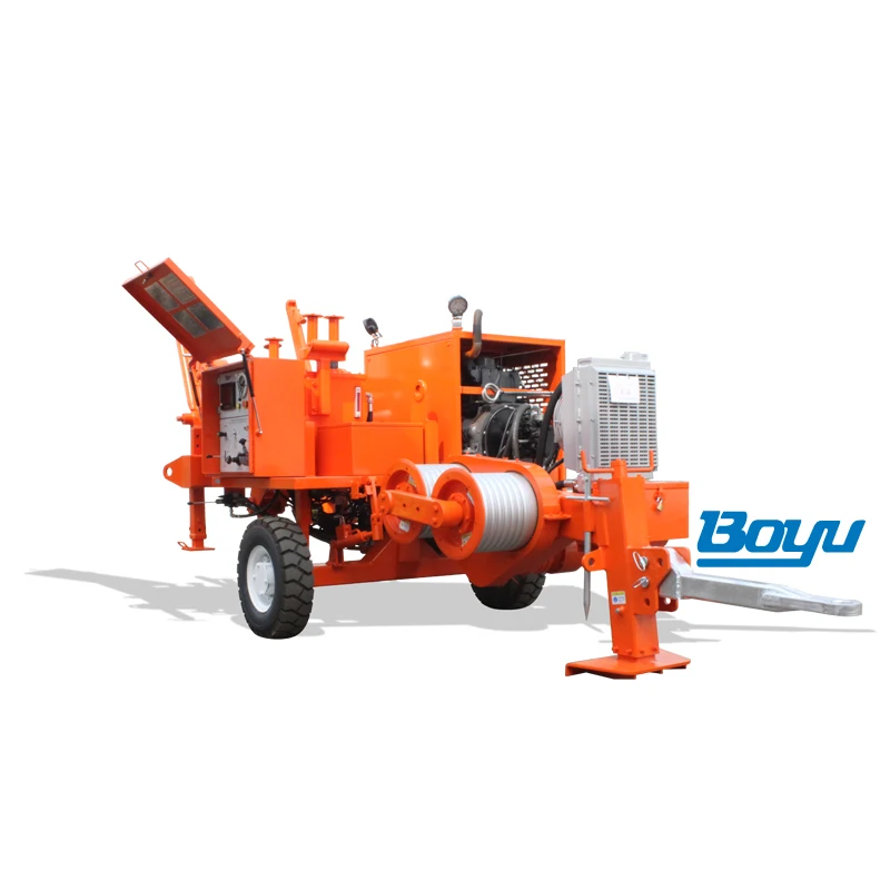 Stringing Equipment TY30D Hydraulic Puller Overhead Transmission Line Equipment