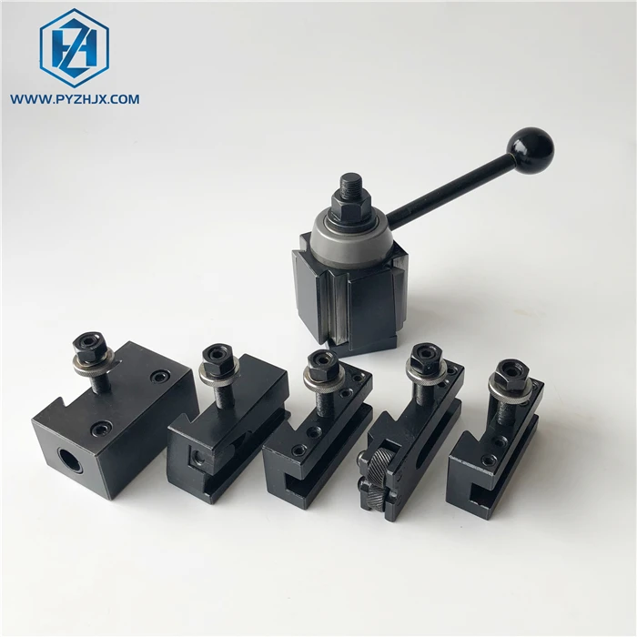 
Wedge Type Quick Change ToolPost and Tool Holder for Lathe 