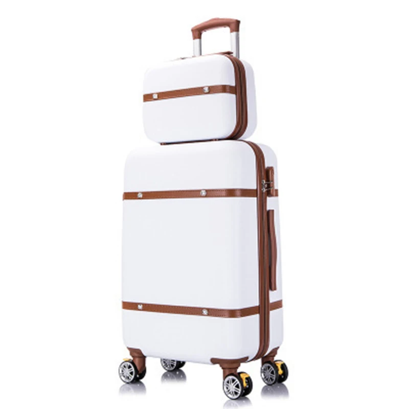 
Competitive Price Rolling Travel Suitcases Trolley Spinner Upright Luggage 