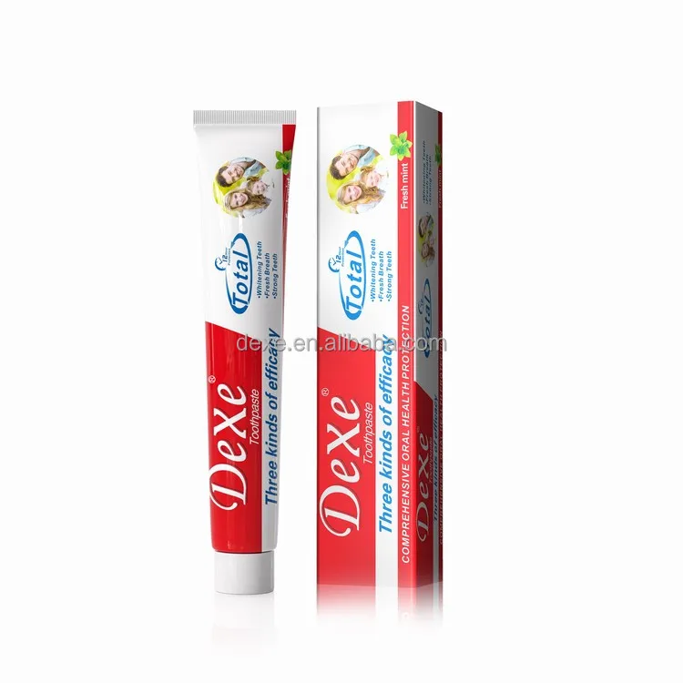 Dexe Wholesale whitening Toothpaste Max Cool Menthol 100g 180g Toothpaste Exporter from Viet Nam private label