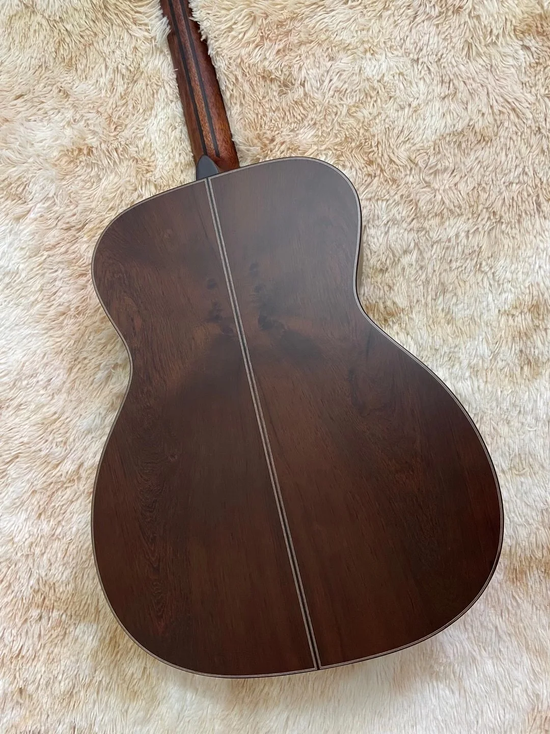  Geake O006 40 дюймов Полностью прочная ручная гитара высокого качества Акустическая Adirondack spruce