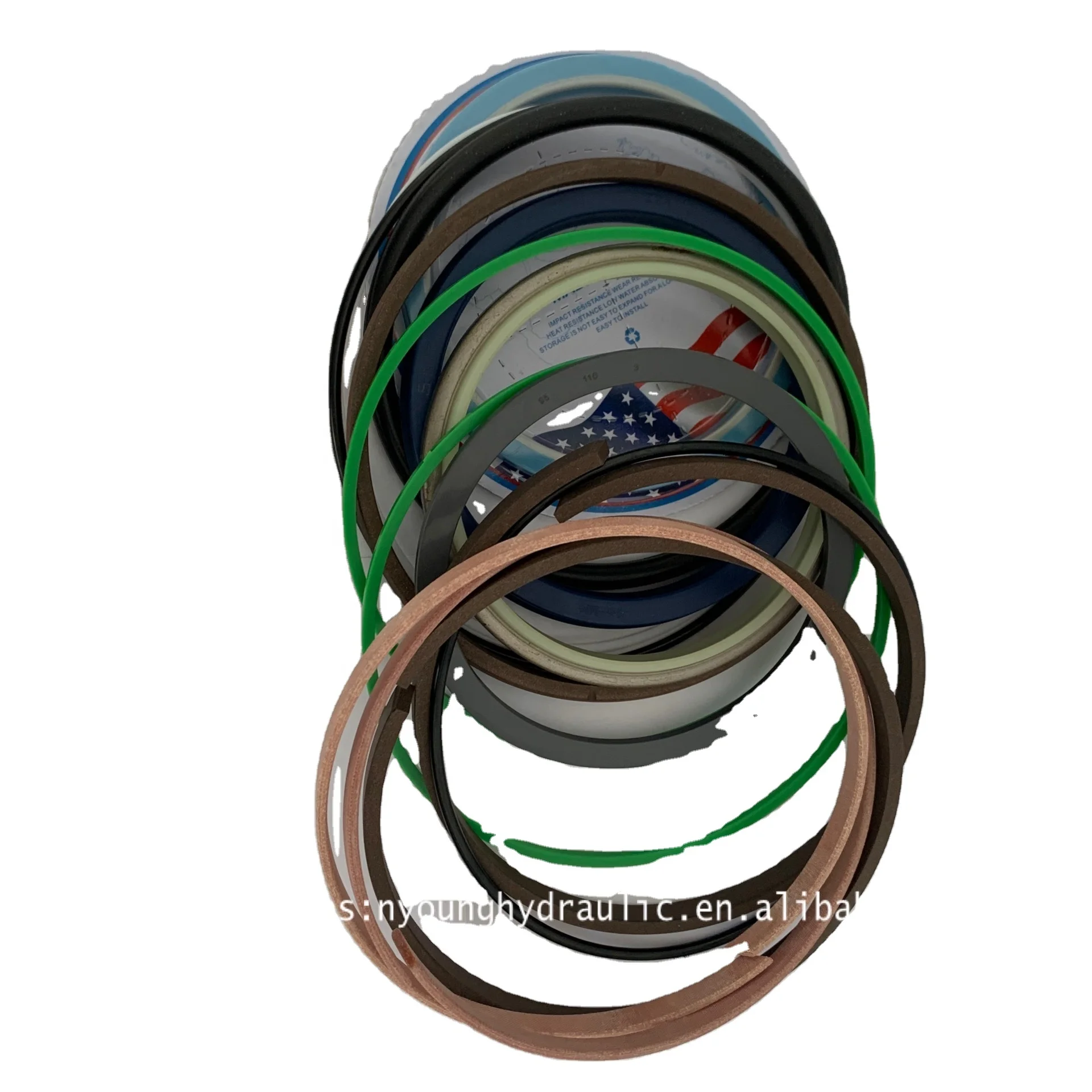LZ008350 LZ008290 oil seal SH460-5  excavator  ARM/boom/bucket cylinder seal kit