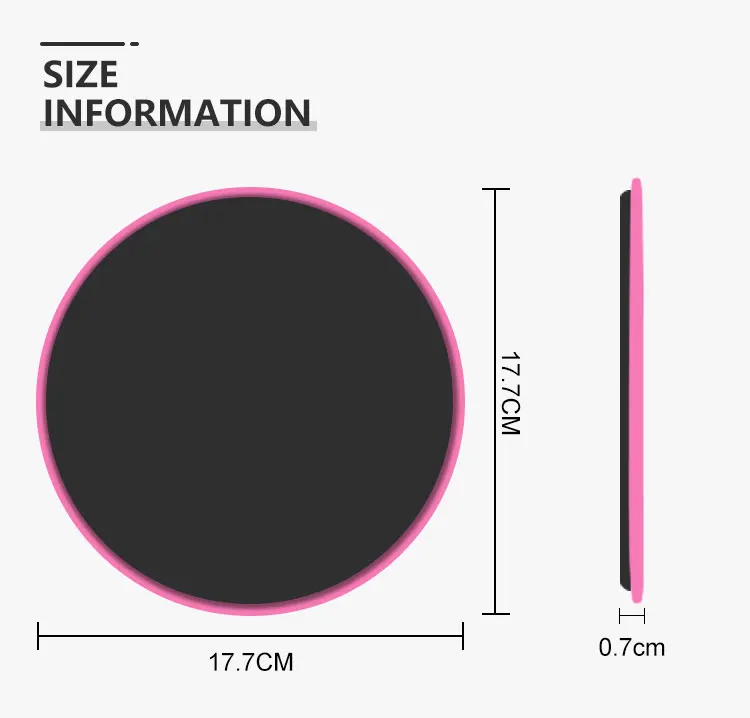 
Wholesale High Quality Home Sports Equipment In Stock Fitness Exercise Sliders Discs 