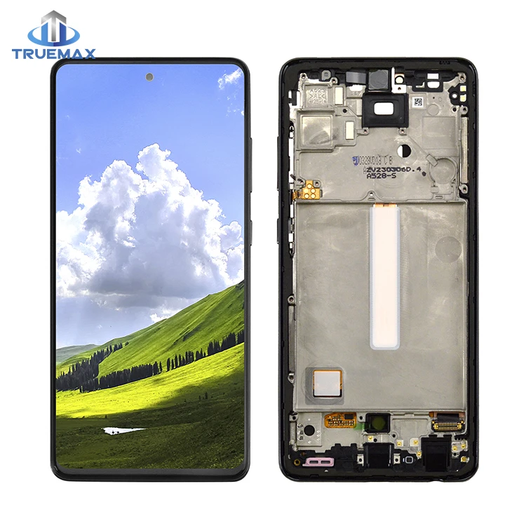 Pantalla para celular for samsung galaxy a52s replacement lcd oled display for samsung a52 s 5g lcd met fram