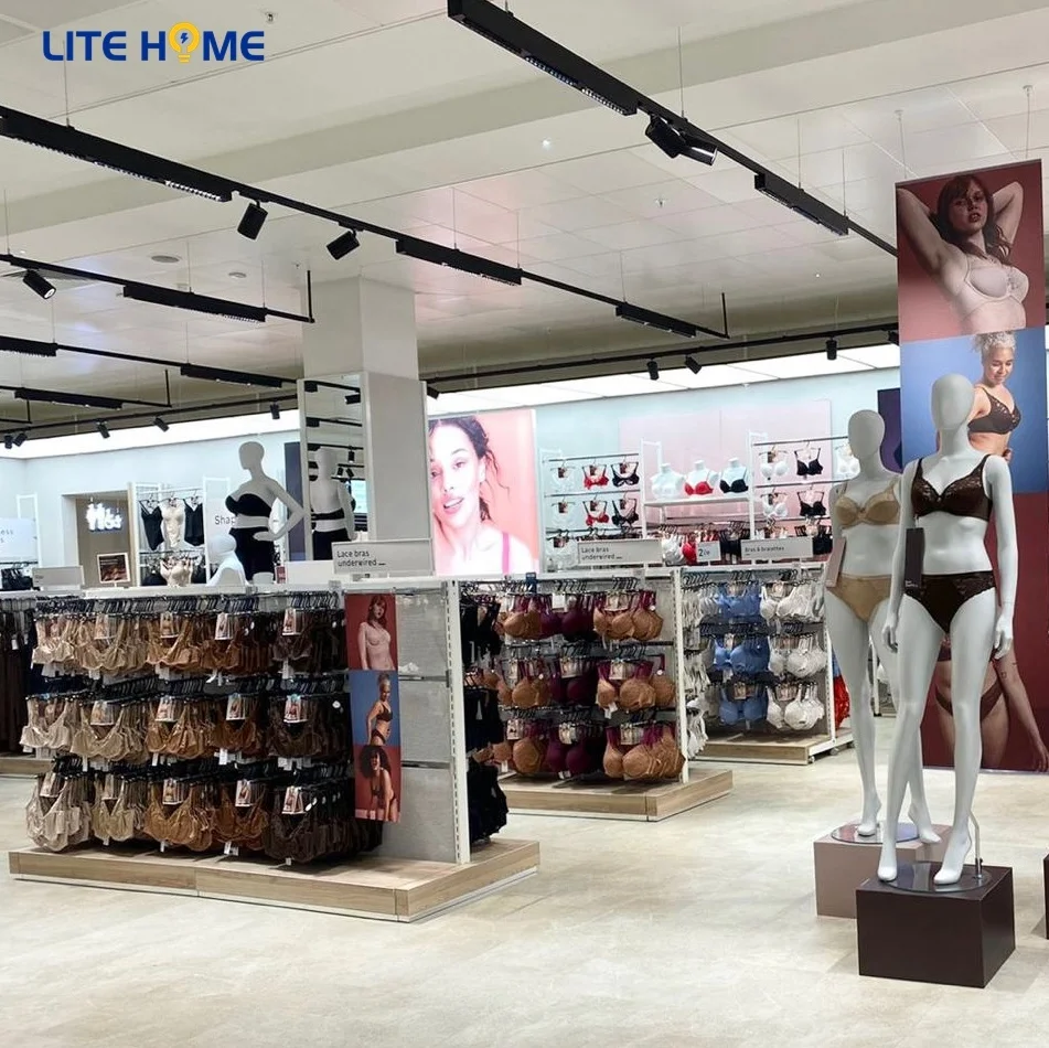 Art gallery track lighting high CRI adjustable and zoomable flood-type and spot-type spotlight for art display