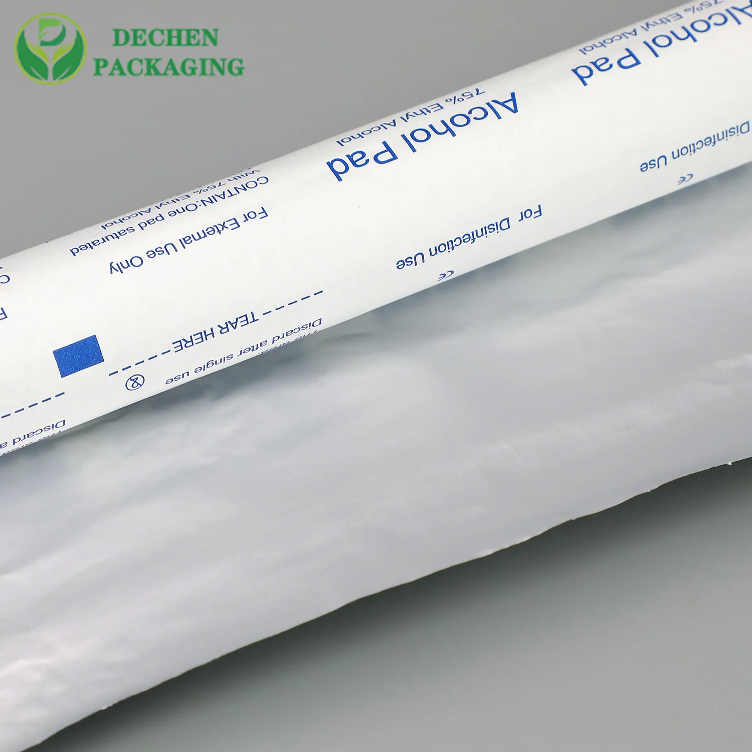 Butter Wrapping Alcohol Pad Paper Laminated Aluminium Foil Packaging